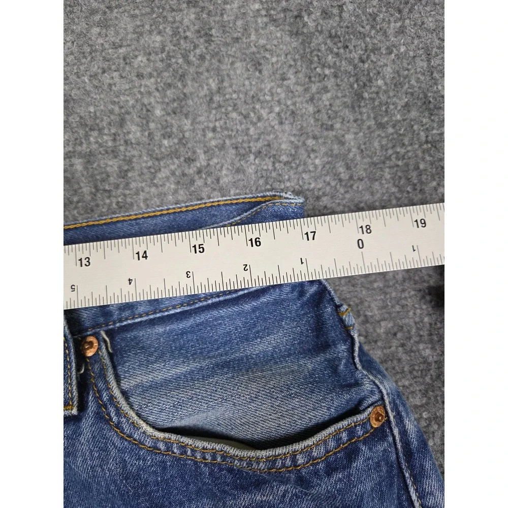 Levi's 501 Original‎ Fit Jeans Mens 36x29 Blue Straight Leg Button Fly 78/2